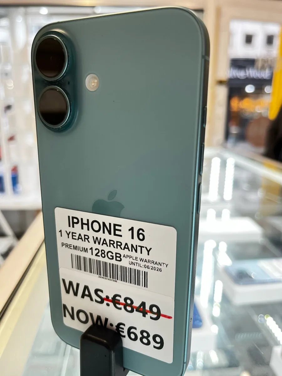 📱IPHONE 16 128GB PREMIUM 1 YEAR WARRANTY - Image 2
