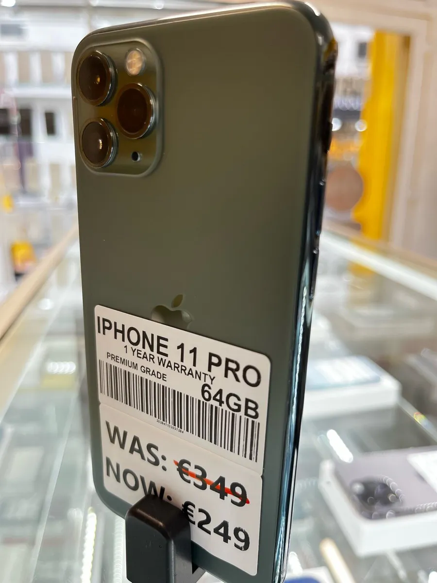📱IPHONE 11PRO 64GB 1 YEAR WARRANTY - Image 2