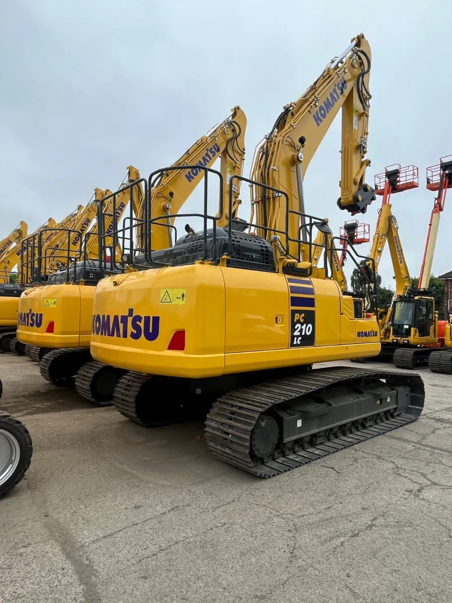 New Komatsu PC210LC-11E0 Excavators - Image 3