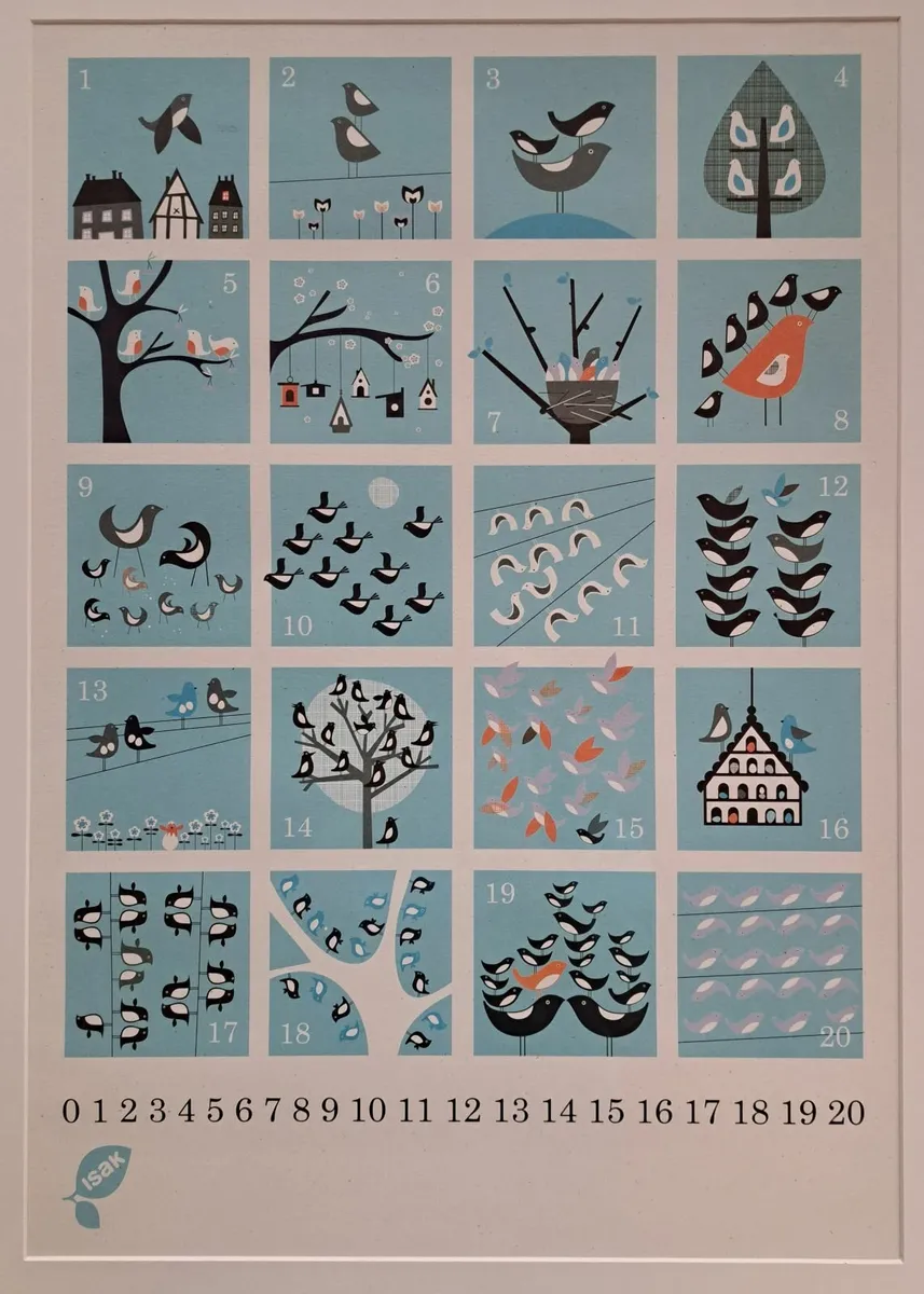 Framed children's counting poster - Image 4