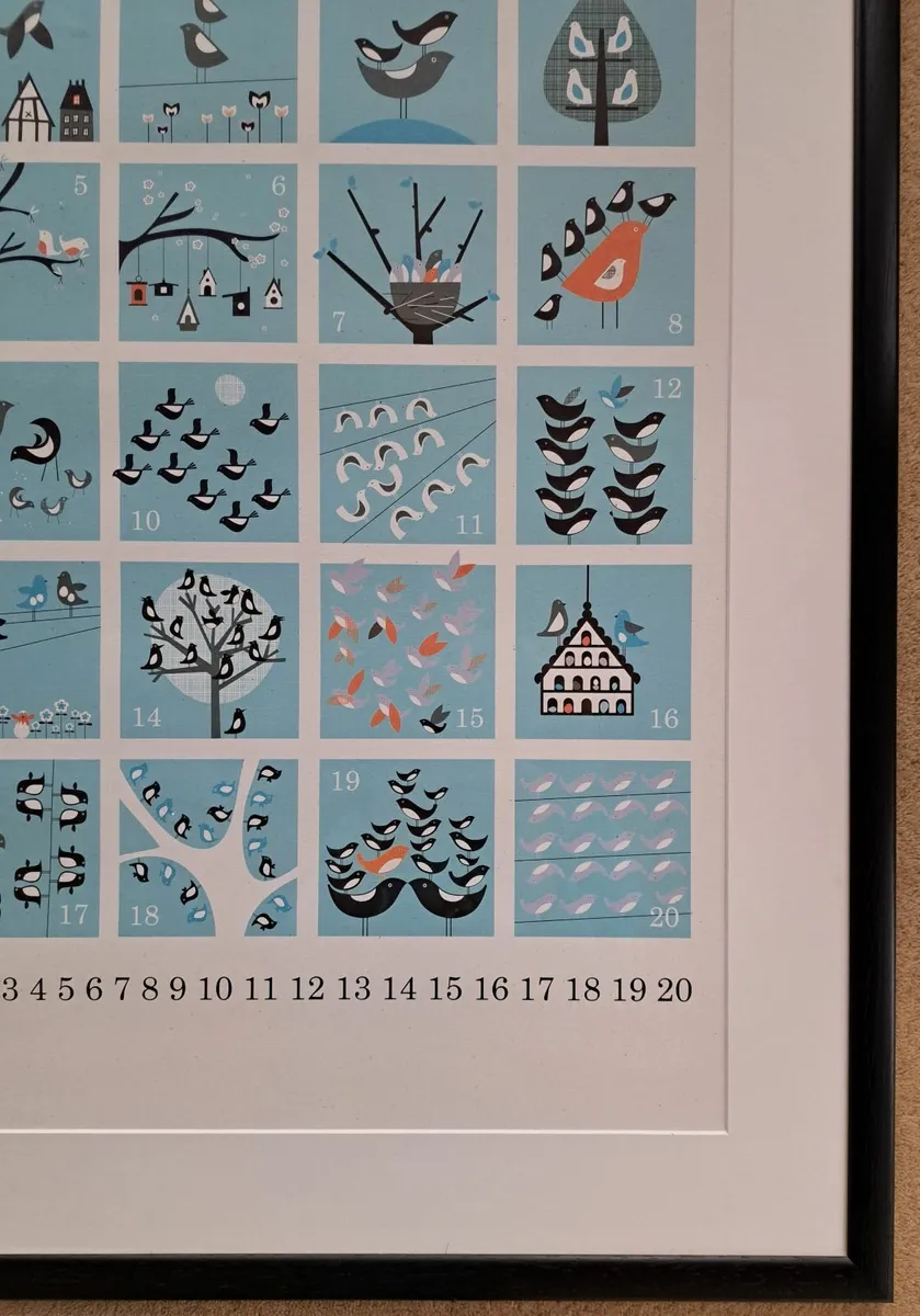 Framed children's counting poster - Image 3