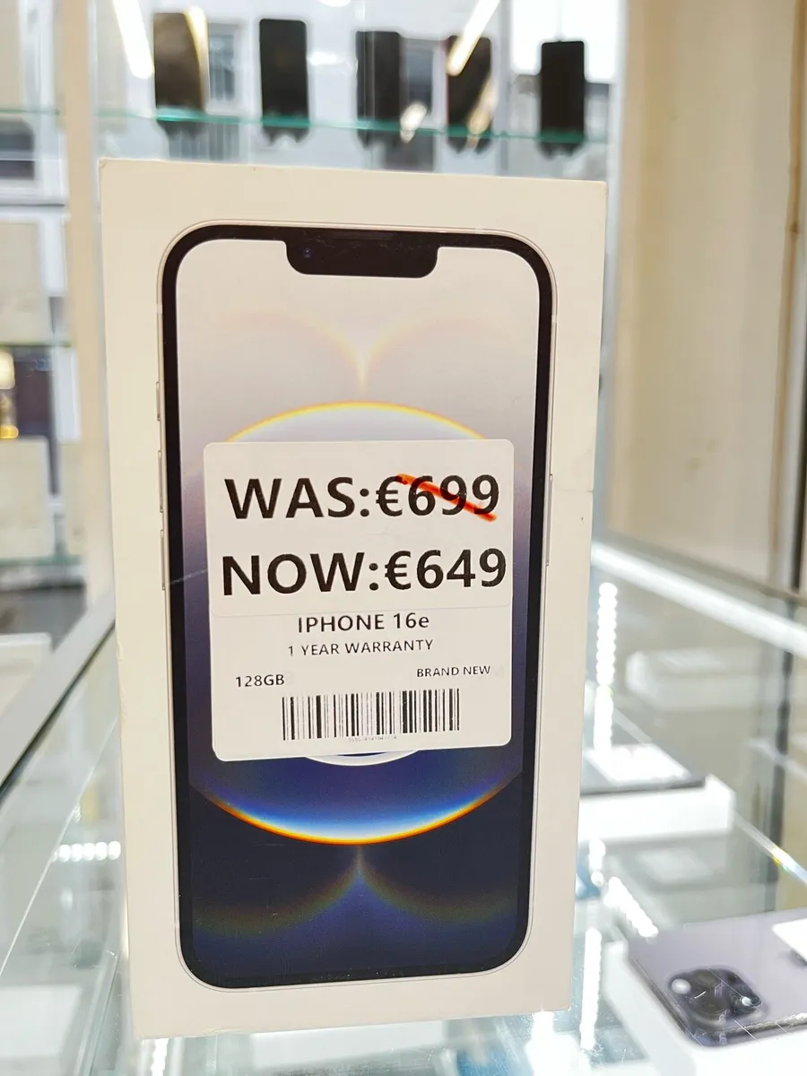 📱IPHONE 16E 1YEAR WARRANTY NEW - Image 1