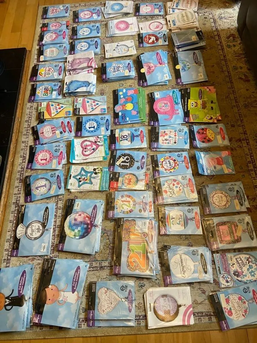 Party Foil Balloons - Image 1