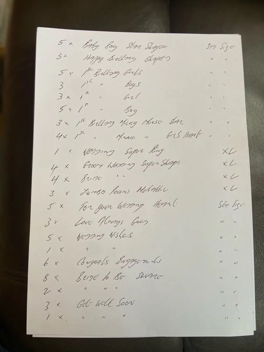 Party Foil Balloons - Image 3