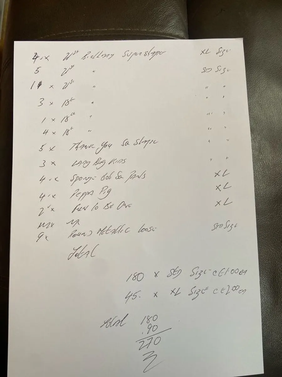 Party Foil Balloons - Image 4