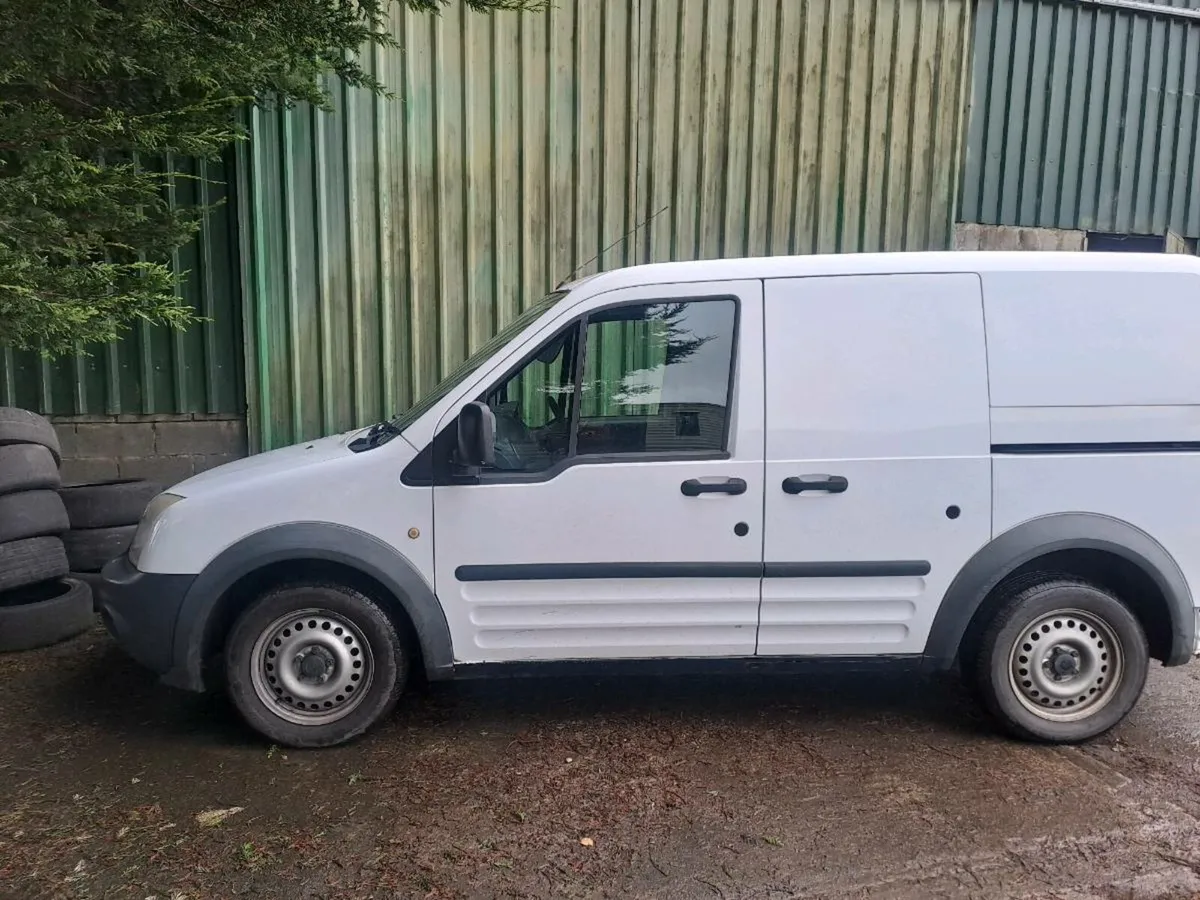 Man with a small van