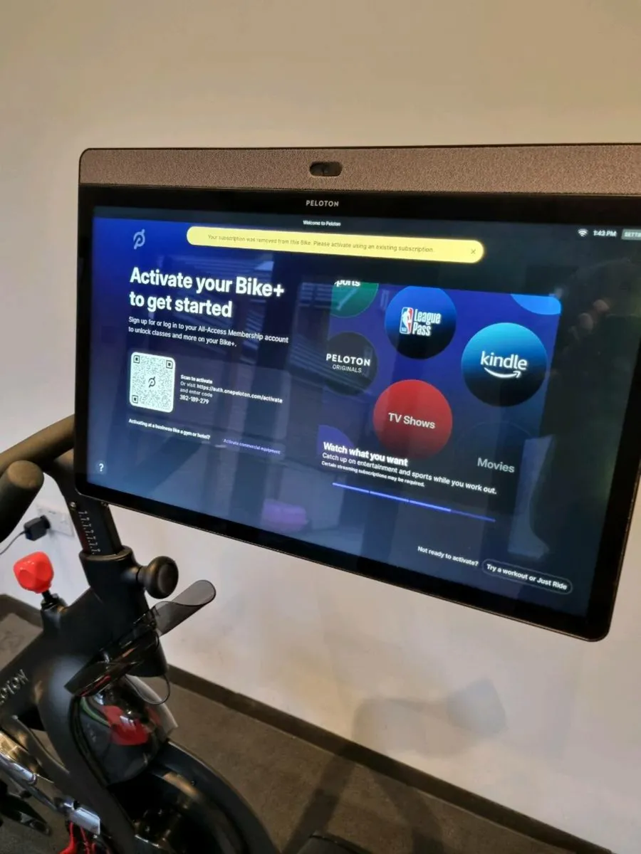 Peloton bike plus exercise bike - Image 2