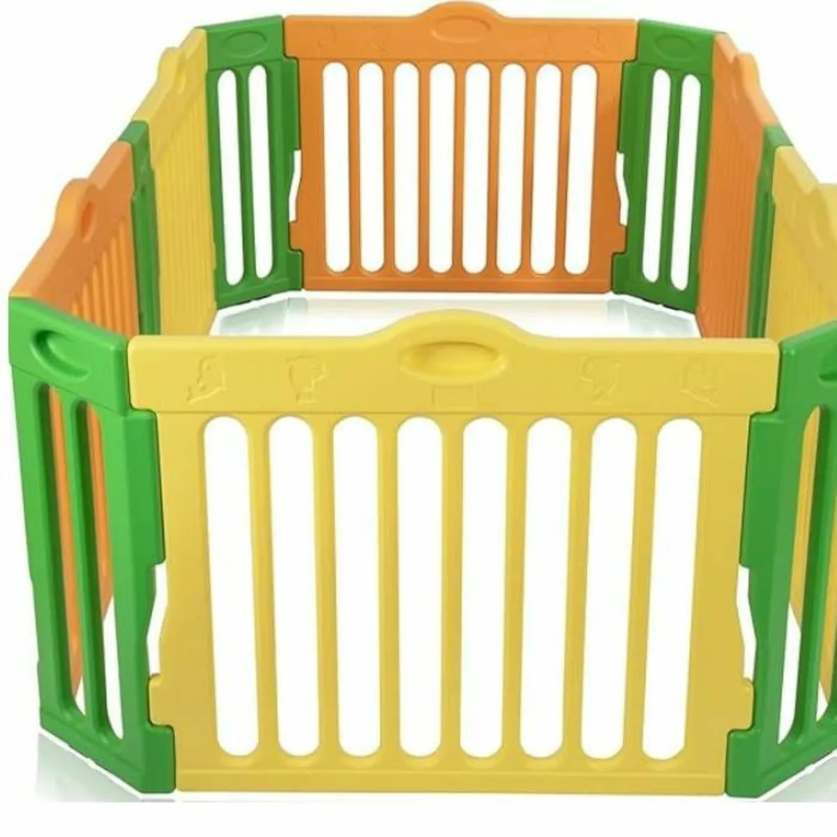 Baby Vivo Plastic Playpen - Image 2