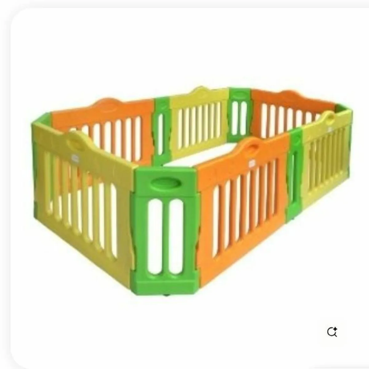Baby Vivo Plastic Playpen - Image 1