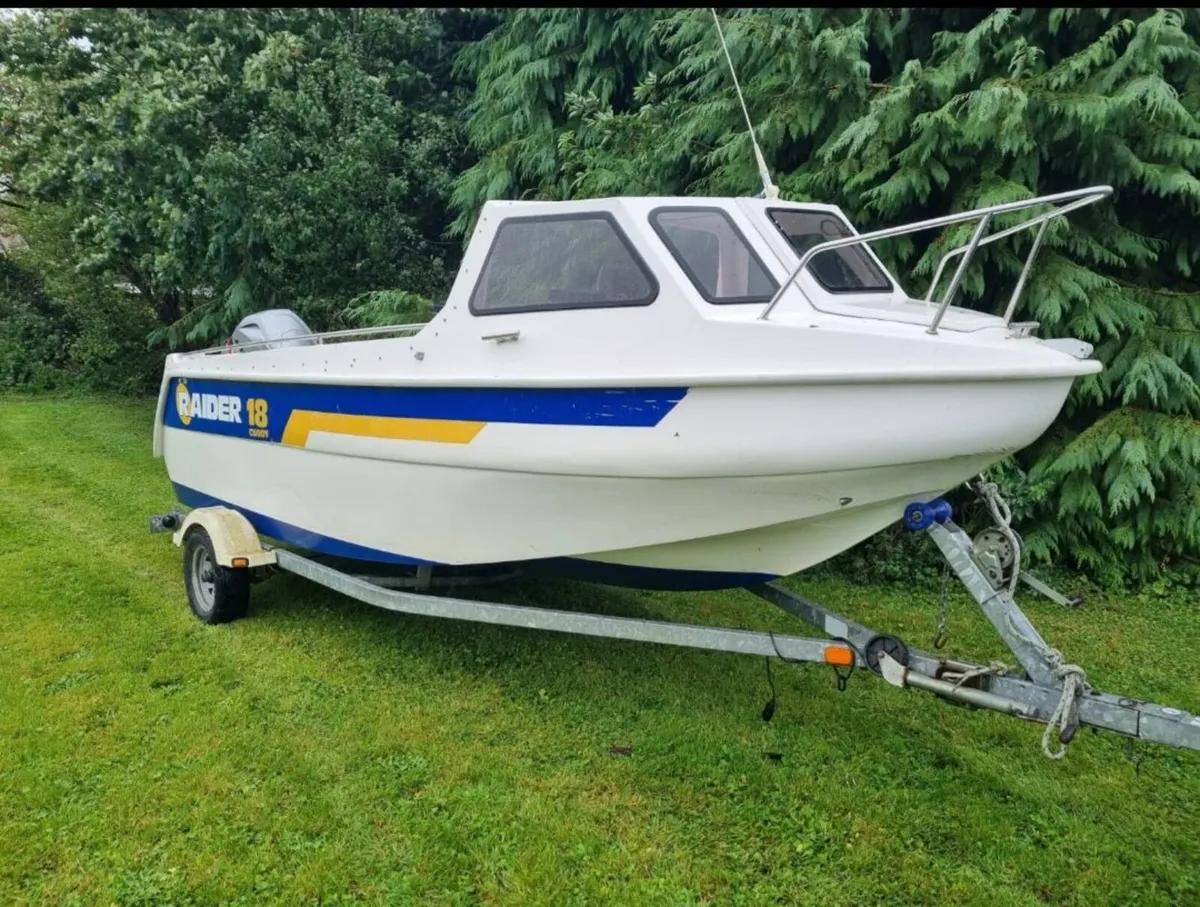 Raider 18, Mariner 115  Immac Condition - Image 1