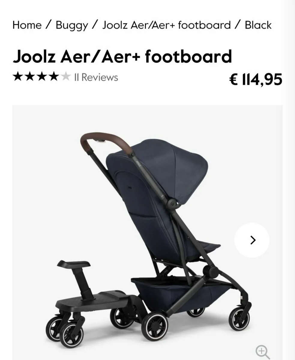 Joolz Aer + Stroller with Carrycot - Image 3