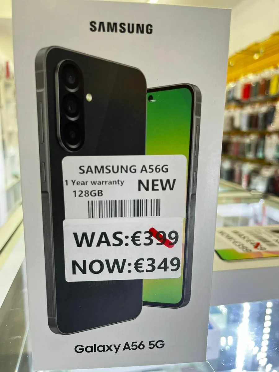 📱SAMSUNG A56 5G 1 YEAR WARRANTY 128GB - Image 1