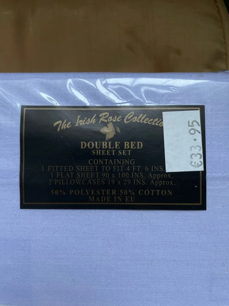 Double bed sheet set - brand new unopened RRP €34 - Image 2