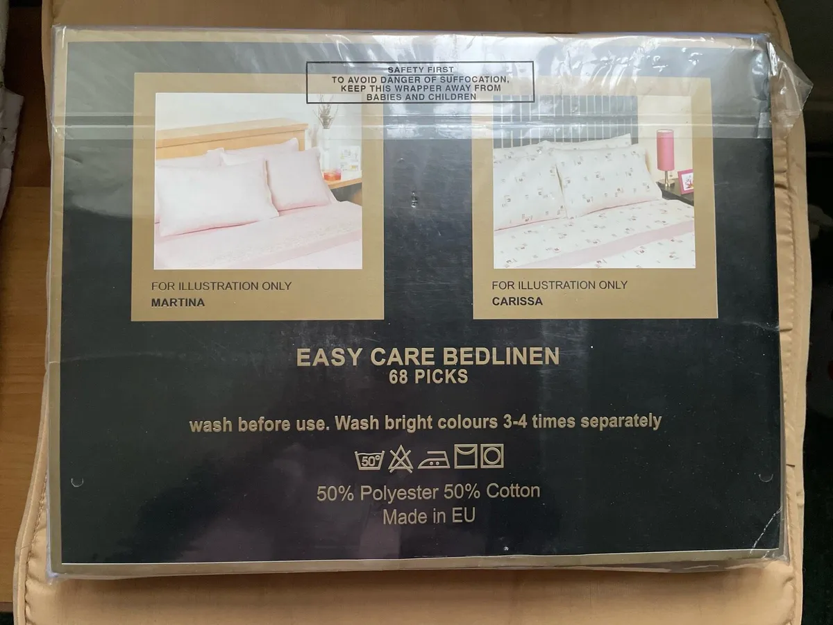 Double bed sheet set - brand new unopened RRP €34 - Image 3