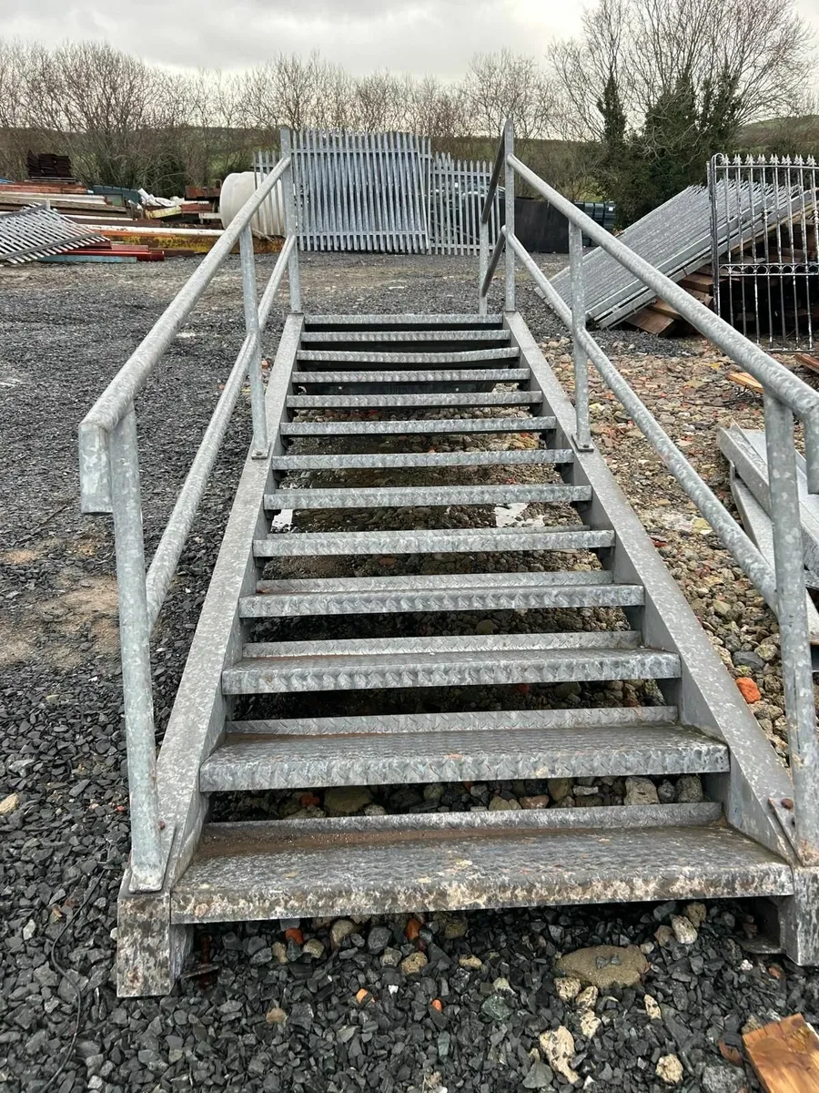 Galvanized Steel Steps - Image 2