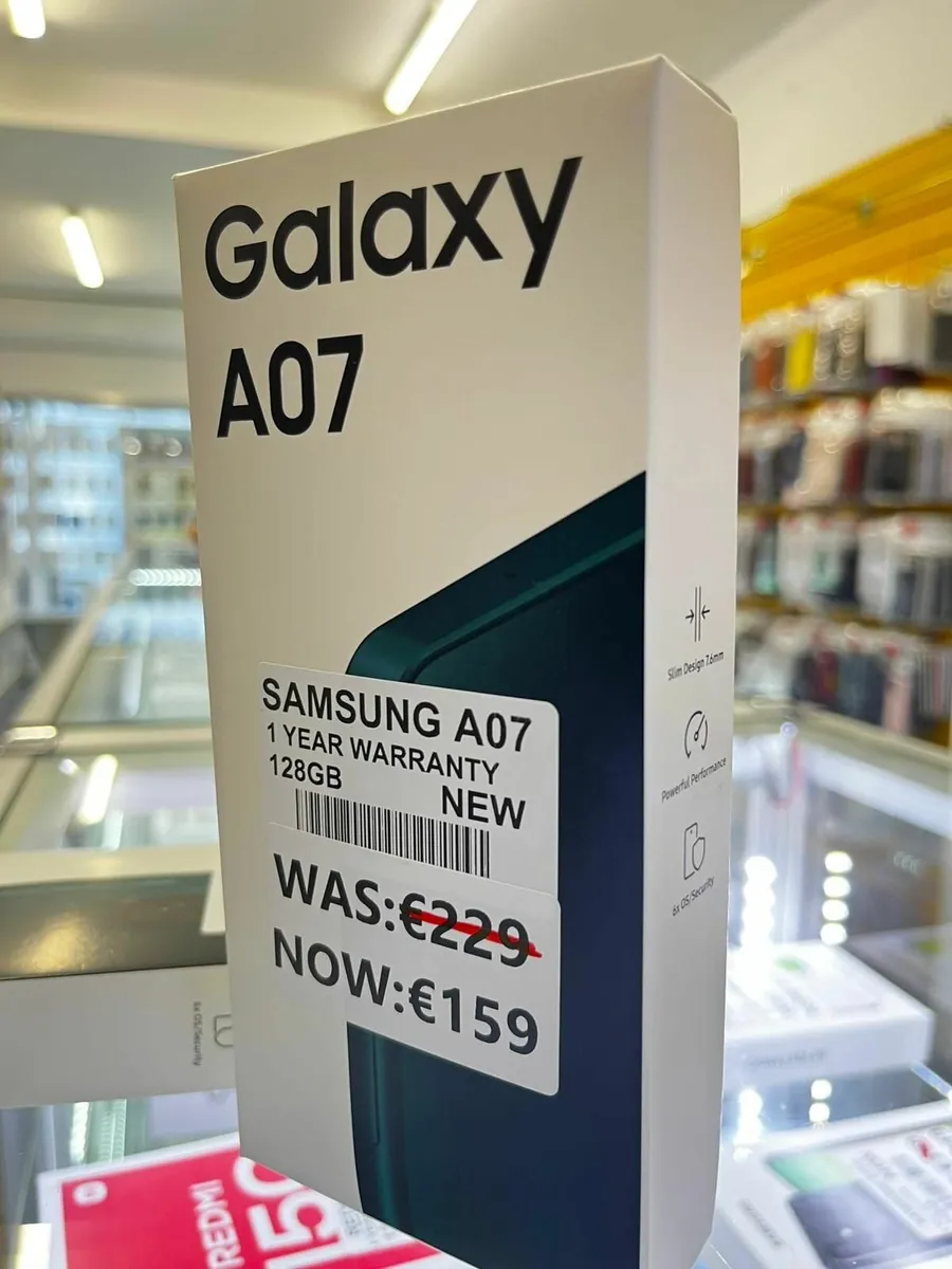 📱SAMSUNG A07 1 YEAR WARRANTY 128GB - Image 2