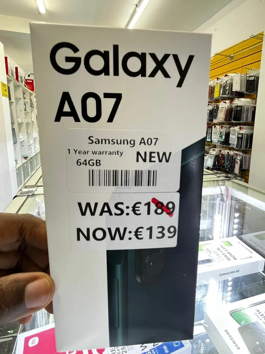 ⚡SAMSUNG A07 1 YEAR WARRANTY 64GB - Image 1