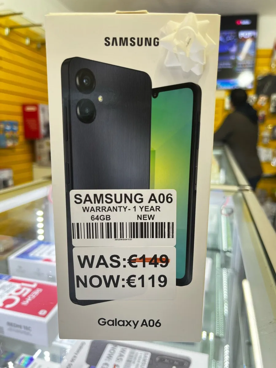🎁SAMSUNG A06 BRAND NEW 64GB 1 YEAR WARRANTY - Image 1
