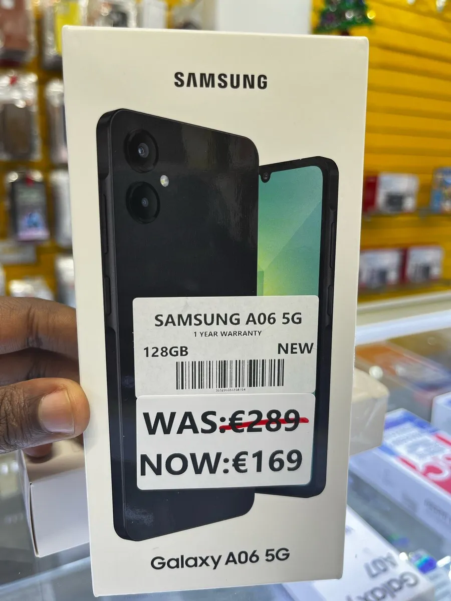 ⚡SAMSUNG A06 128GB 5G  BRAND NEW 1 YEAR WARRANTY - Image 1