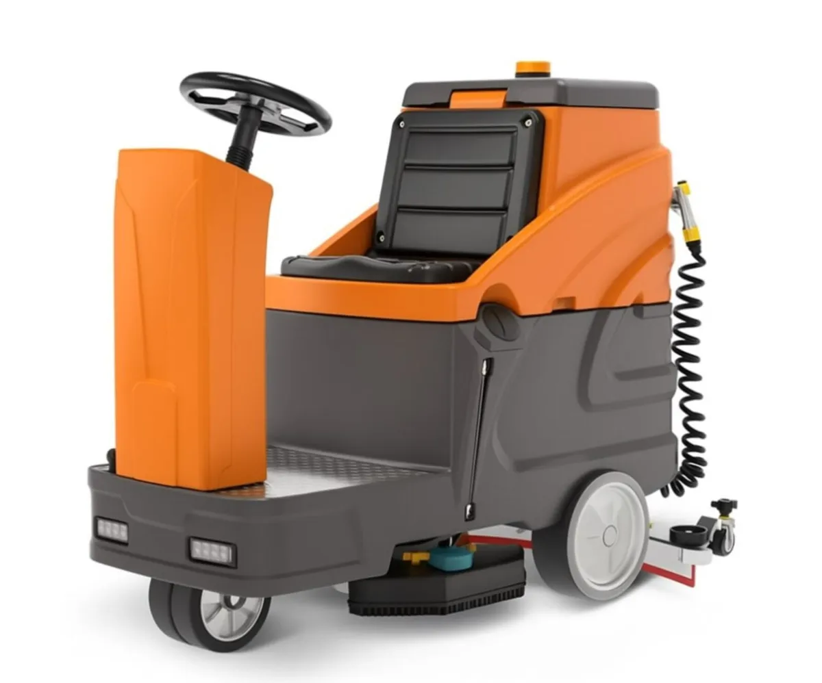 Piranha RP68 Ride on Floor Scrubber Dryer Hire