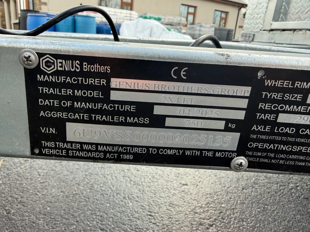 Galvanised trailers on sale - Image 4