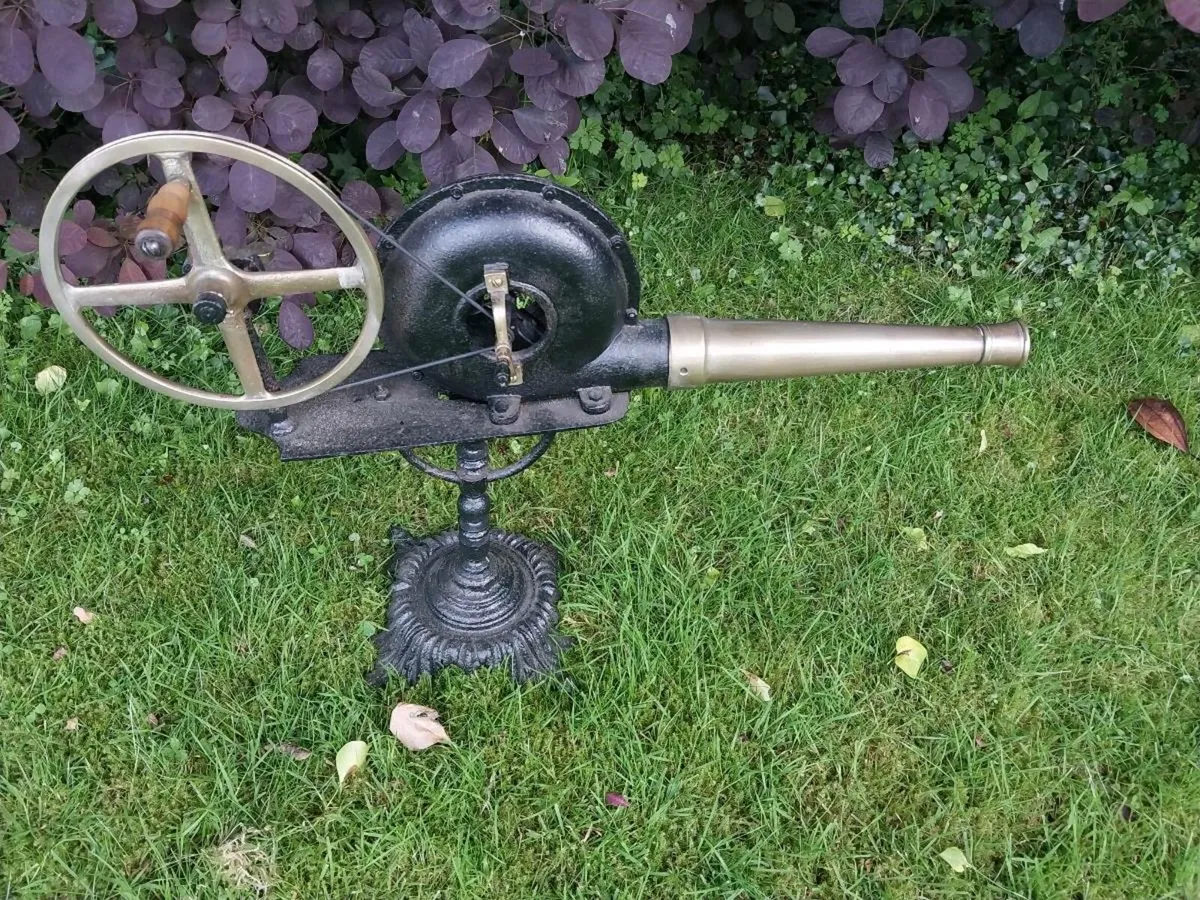 Victorian bellows cast iron - Image 1