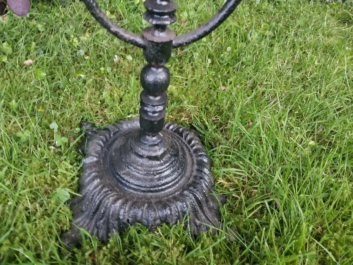 Victorian bellows cast iron - Image 4