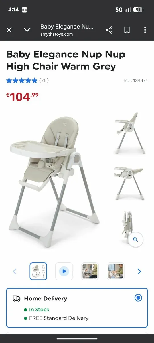 High chair - Image 1