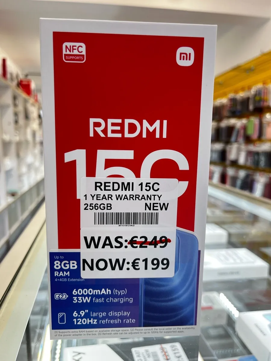 REDMI 15C BRAND NEW 256GB - Image 1