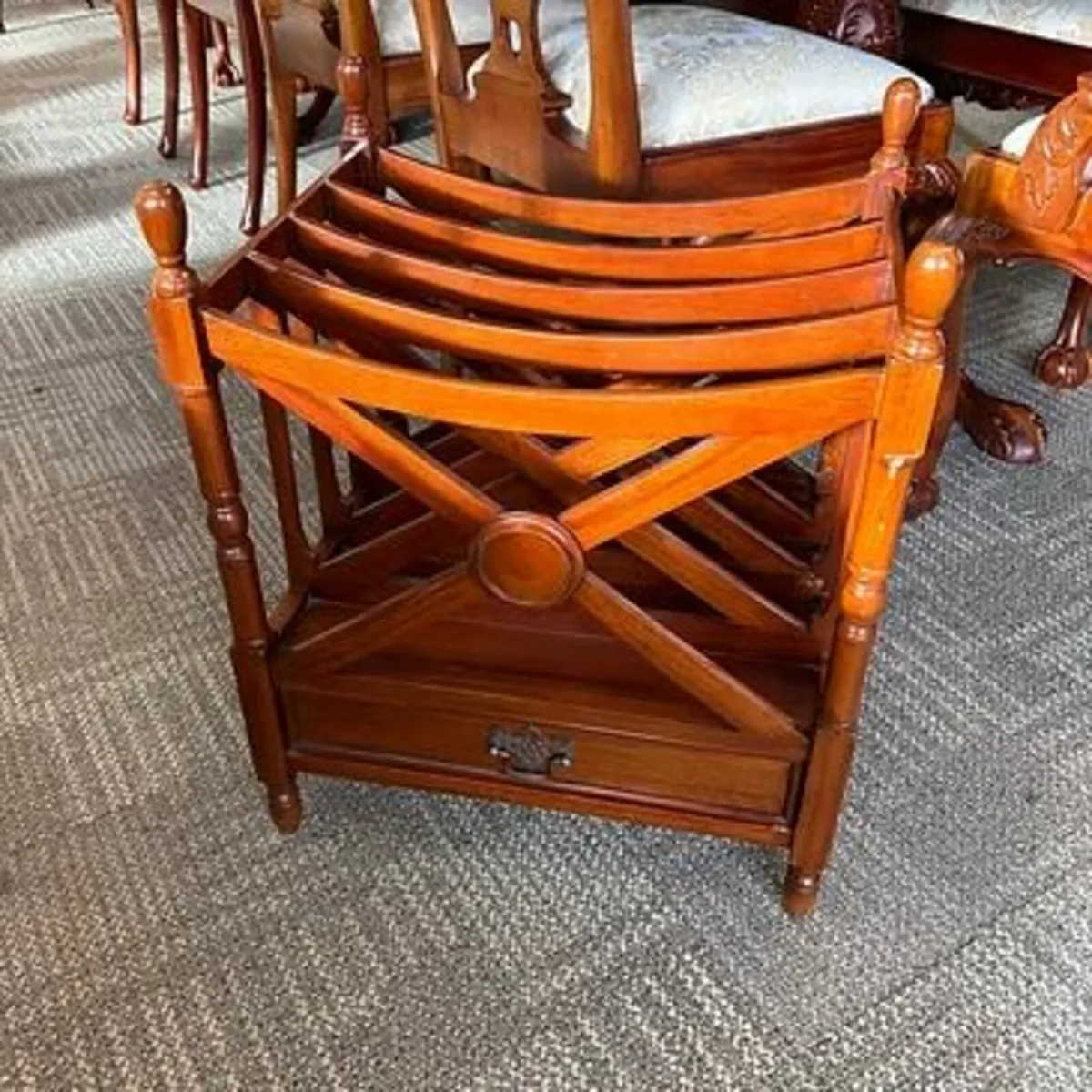 Regency style four division Canterbury magazine ra