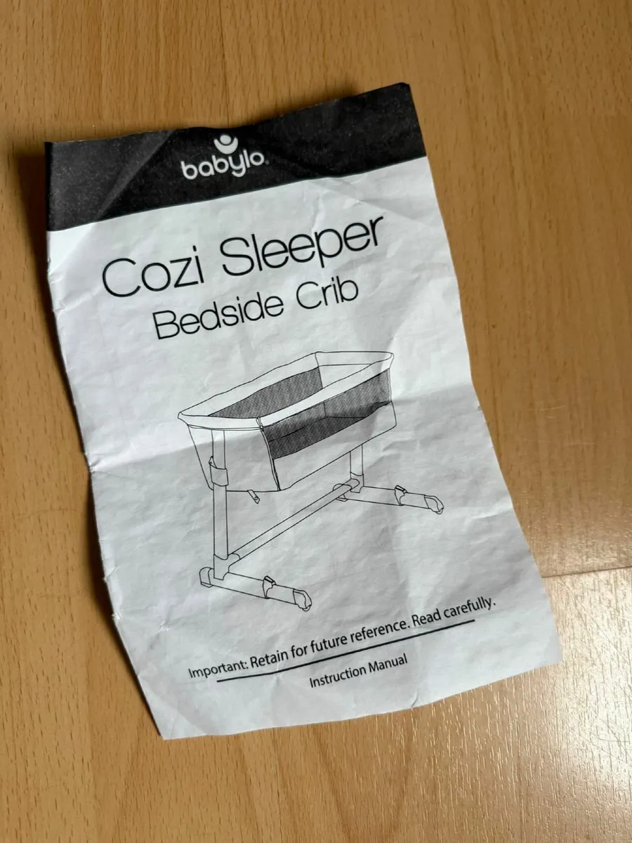 Babylo Cozi Sleeper Bedside Crib - Image 4