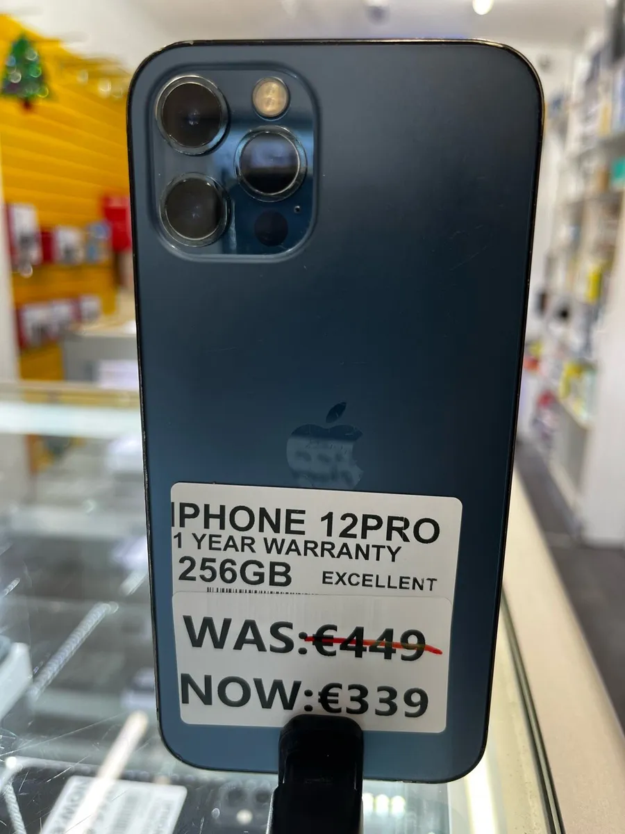 📱IPHONE 12PRO 256GB 1 YEAR WARRANTY - Image 1