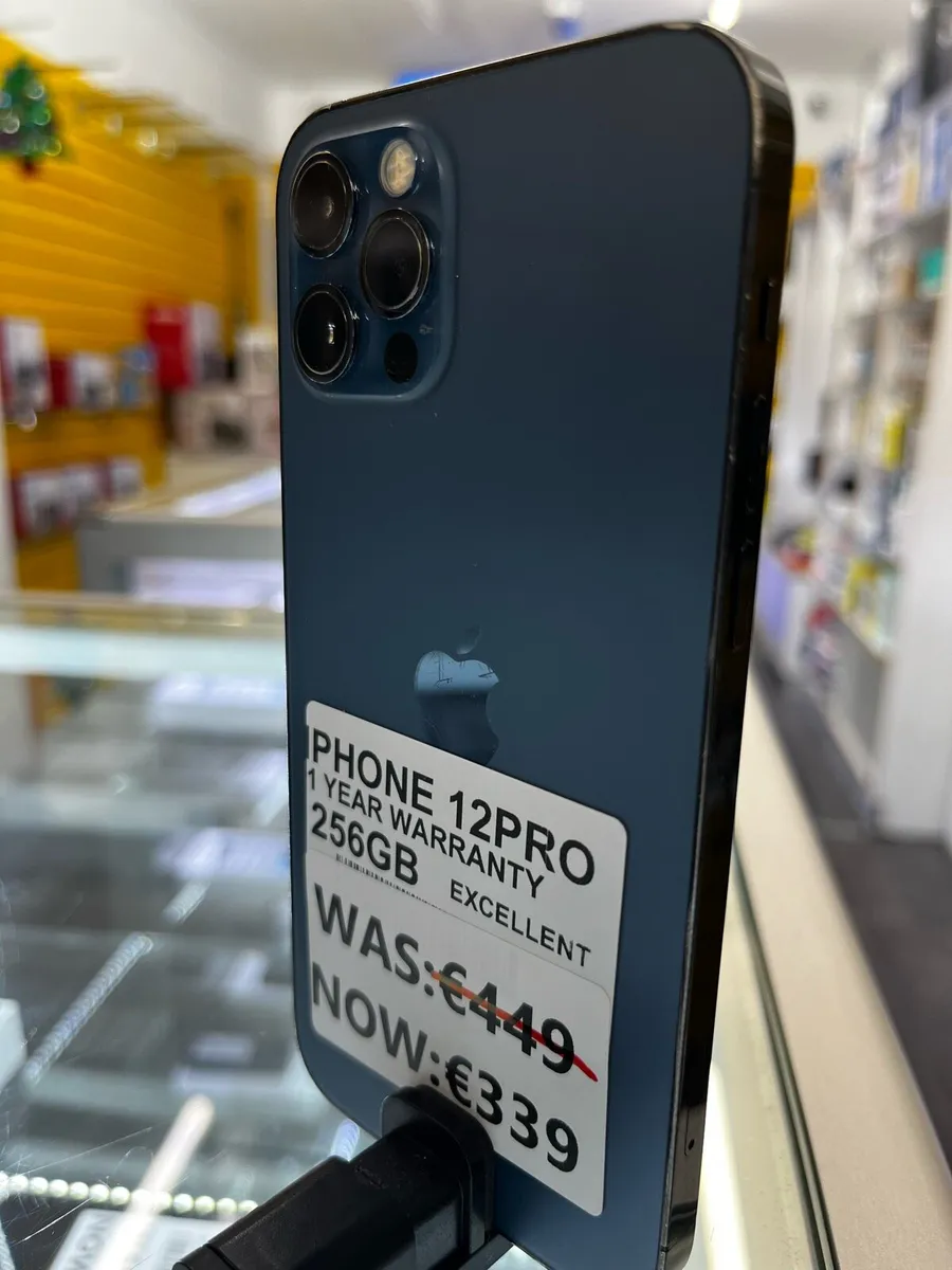 📱IPHONE 12PRO 256GB 1 YEAR WARRANTY - Image 2