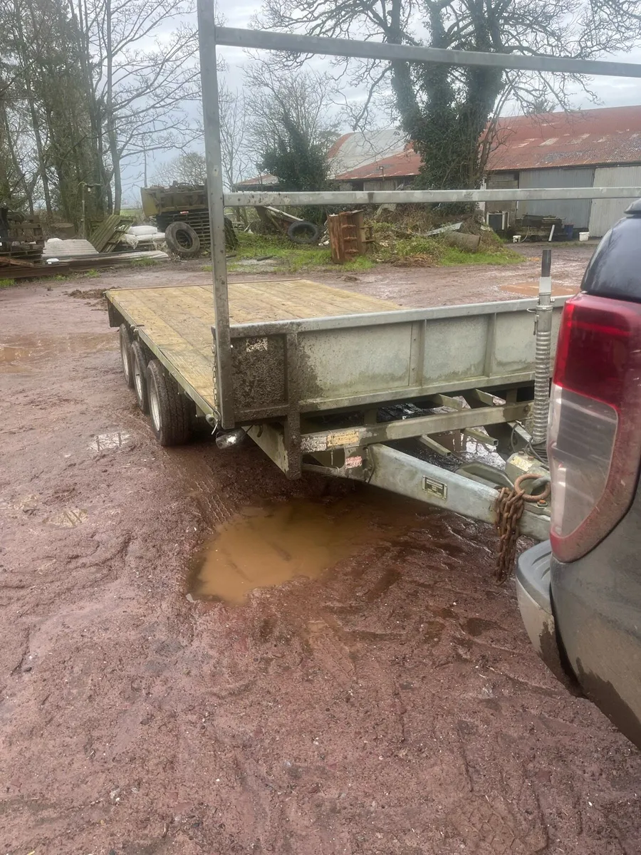 14 ft Ivor Williams trailer - Image 1