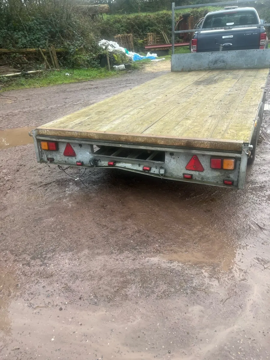 14 ft Ivor Williams trailer - Image 2