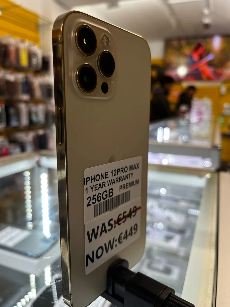 📱IPHONE 12 PRO MAX 256GB 1 YEAR WARRANTY - Image 3