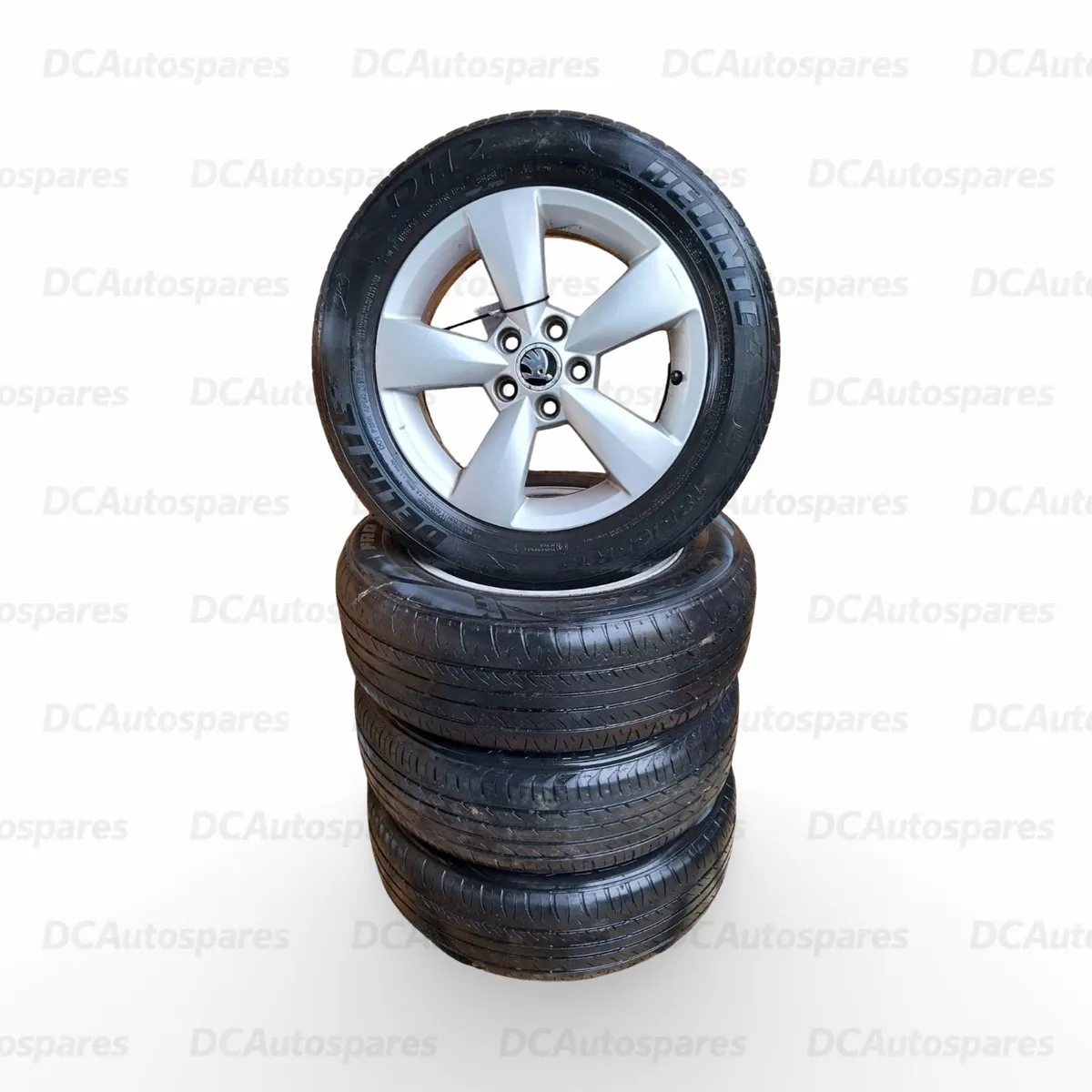 2014 SKODA RAPID 15" ALLOY WHEELS SET - Image 1