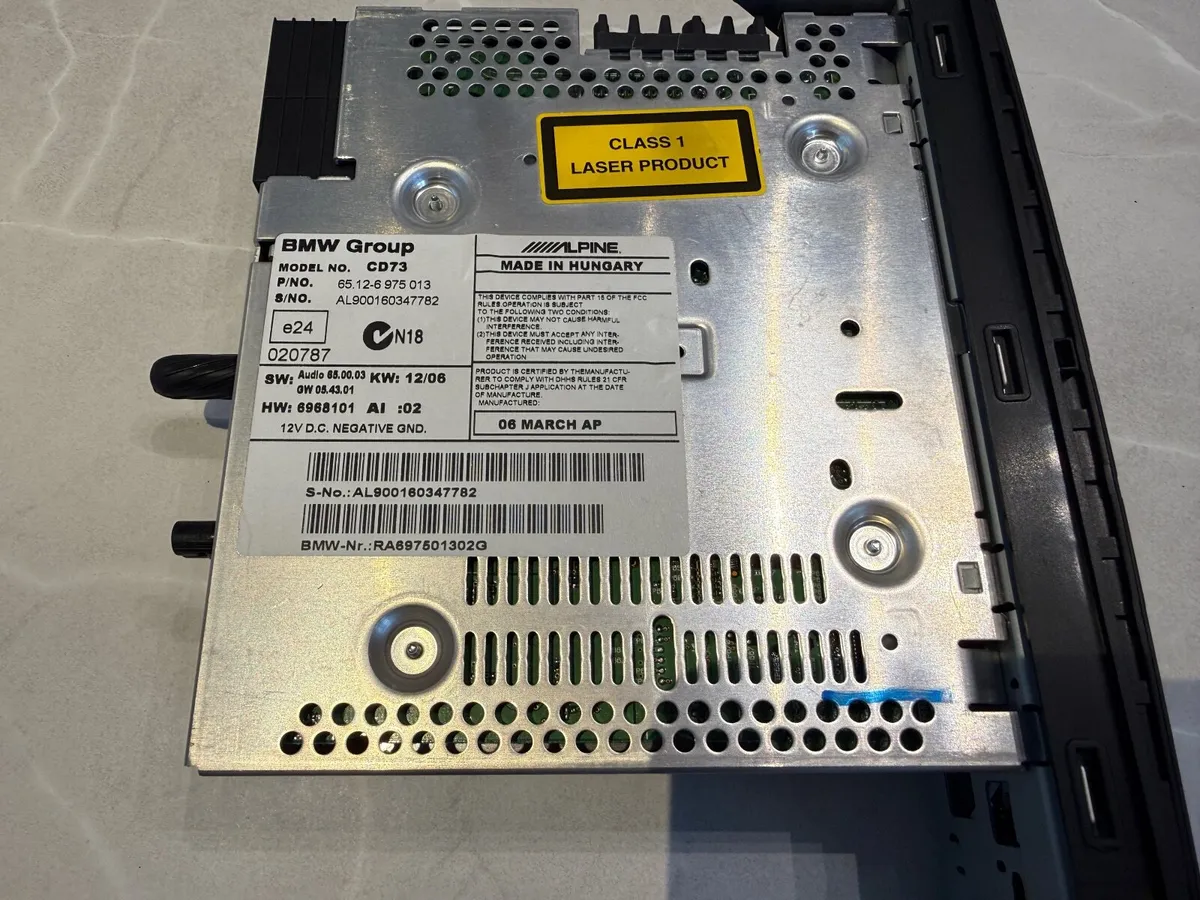 BMW 3 Series E90 CD Player - Working COndition - Image 3