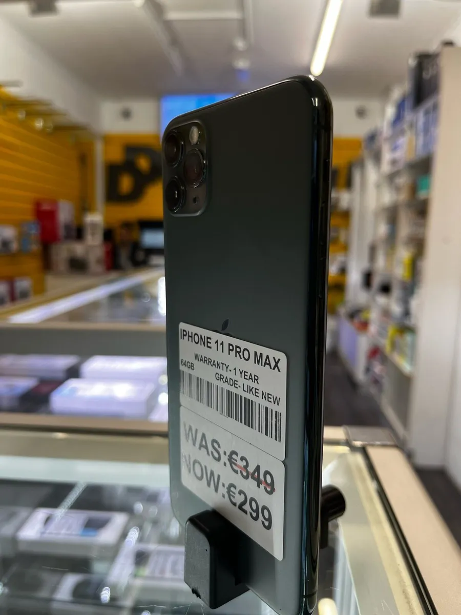 🎁IPHONE 11PRO MAX 64GB GRADE A 1 YEAR WARRANTY - Image 3