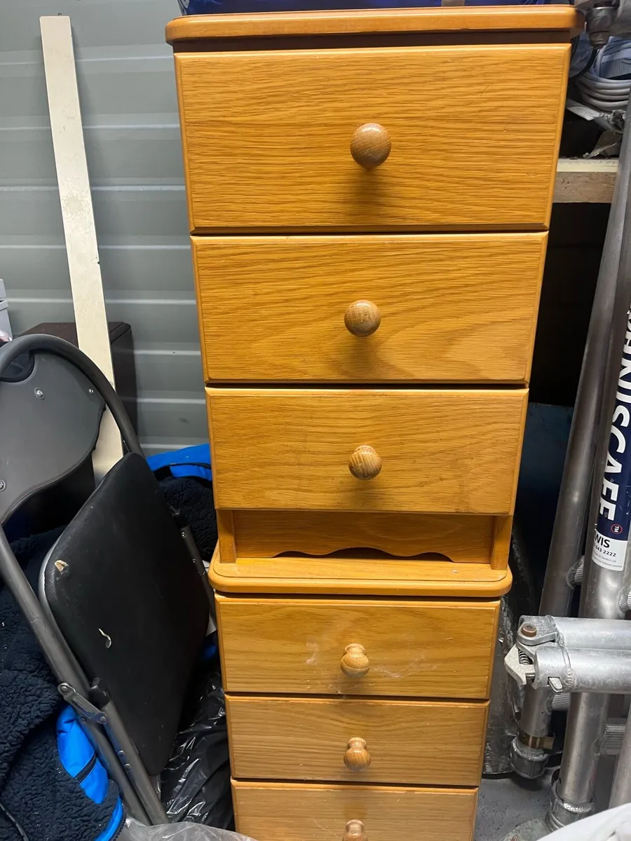 Bed side lockers - Image 1