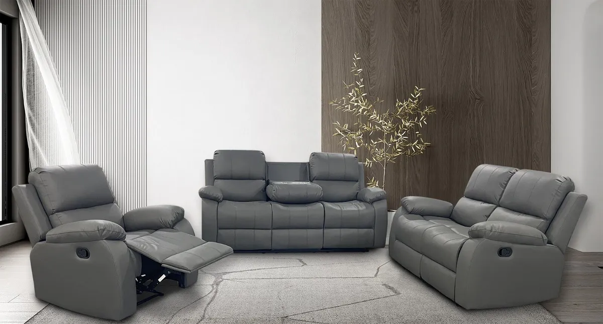 🔥 3+2+1 Holgate Manual Recliner Sofa Set 🔥 - Image 1