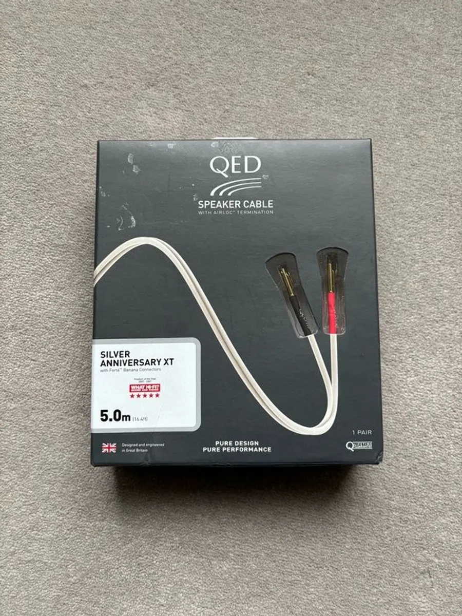 QED Silver Anniversary XT speaker cable 5m - Image 1
