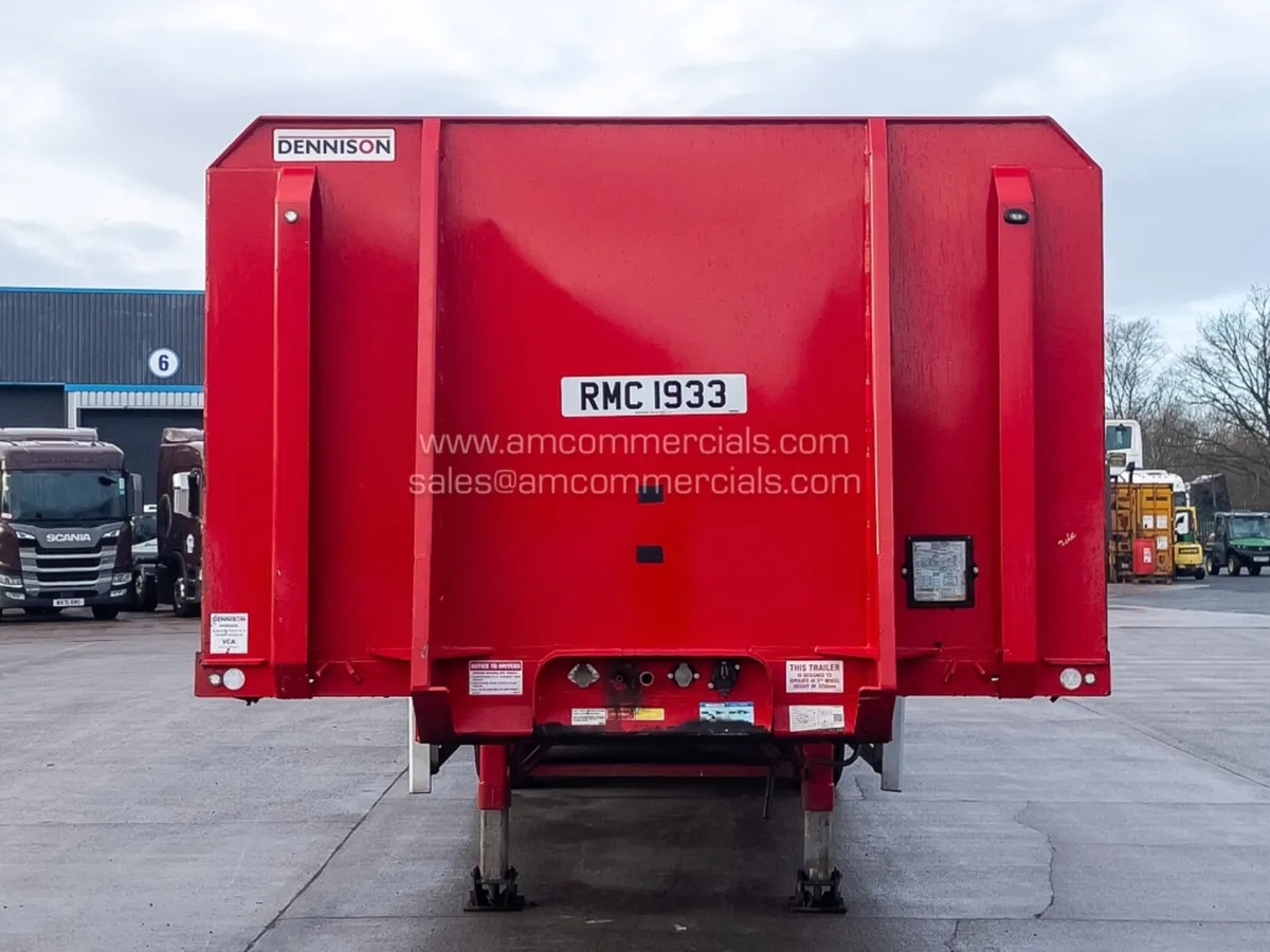 2022 DENNISON FLATBED TRI AXLE TRAILER - Image 2