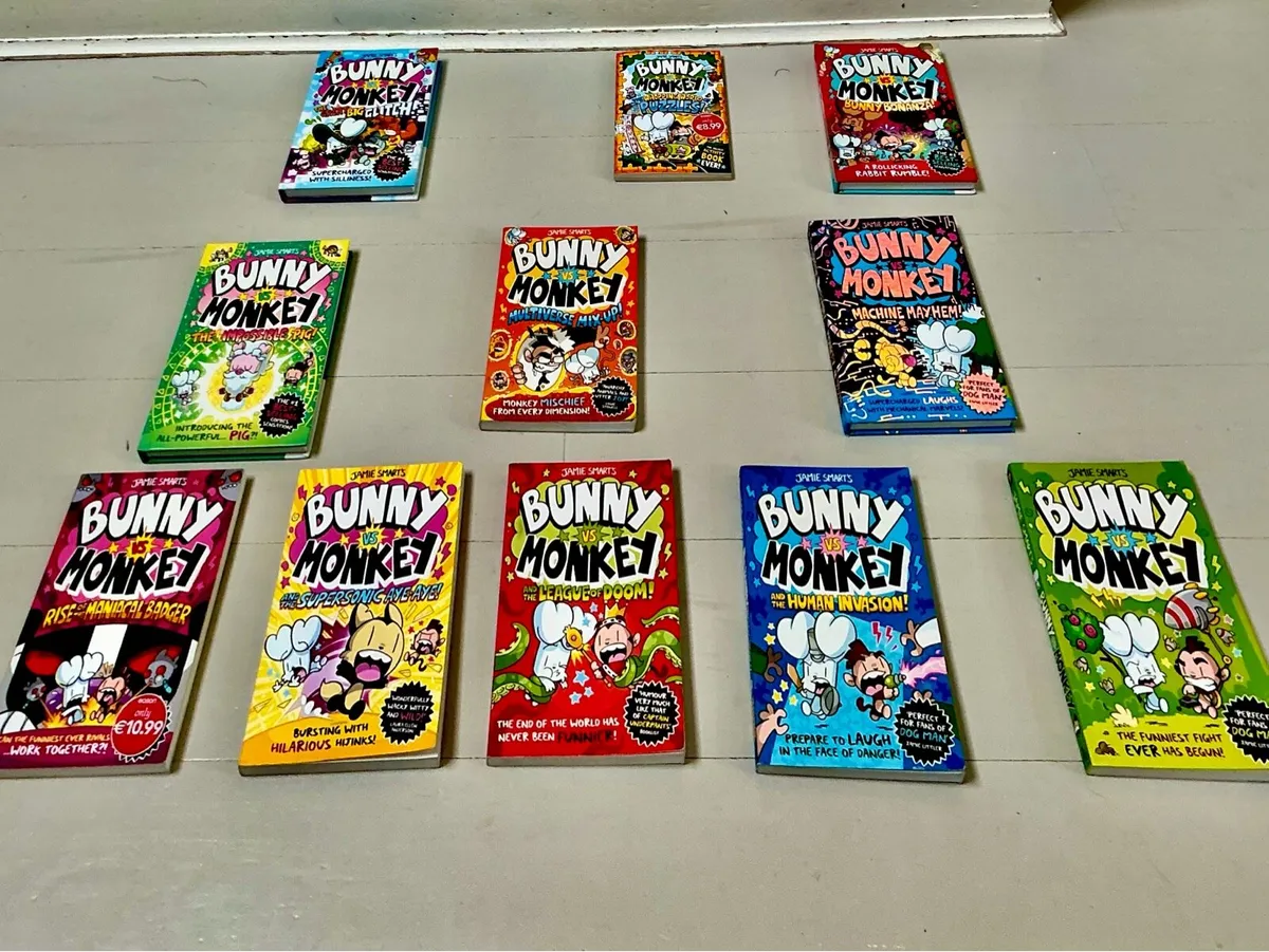 Bunny v Monkey 10 books
