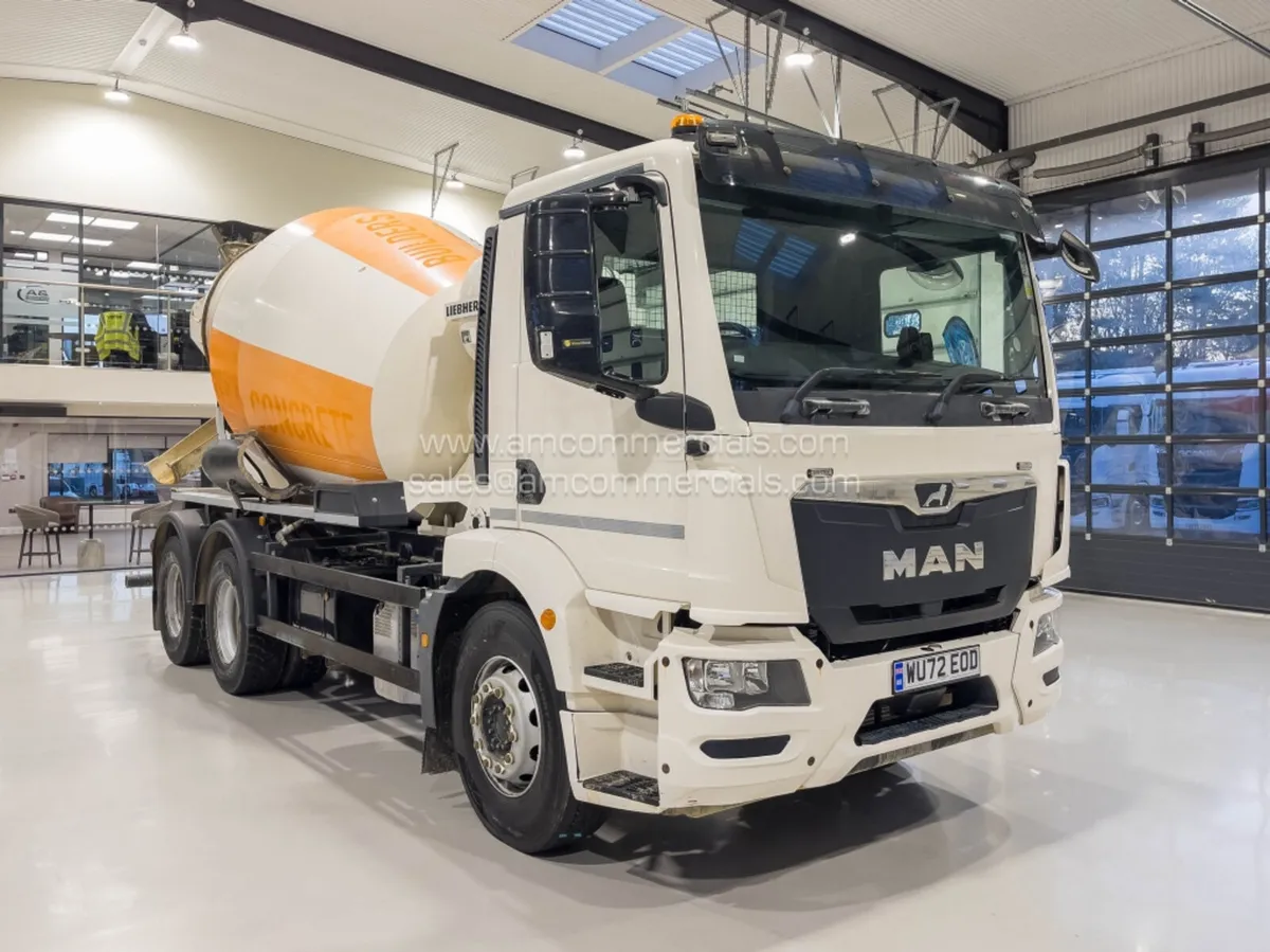 2022 (72) MAN TGM 320 CONCRETE MIXER 26T 6X4 - Image 1