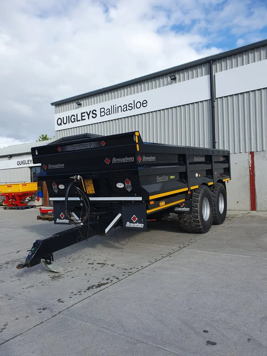 Broughan 20T & 16T DUMP Trailer In STOCK - Image 1