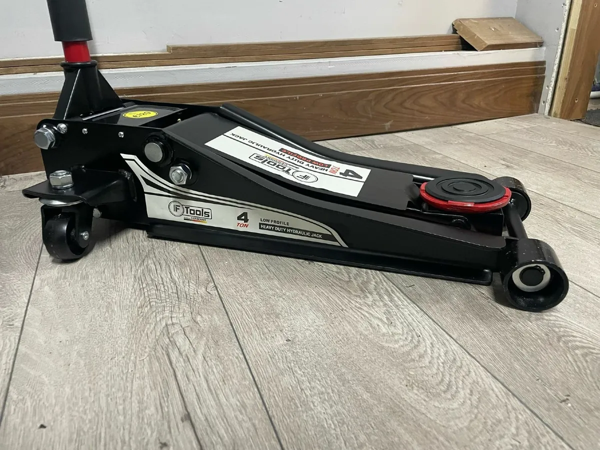 4-Ton Heavy Duty Trolley jack - Image 2