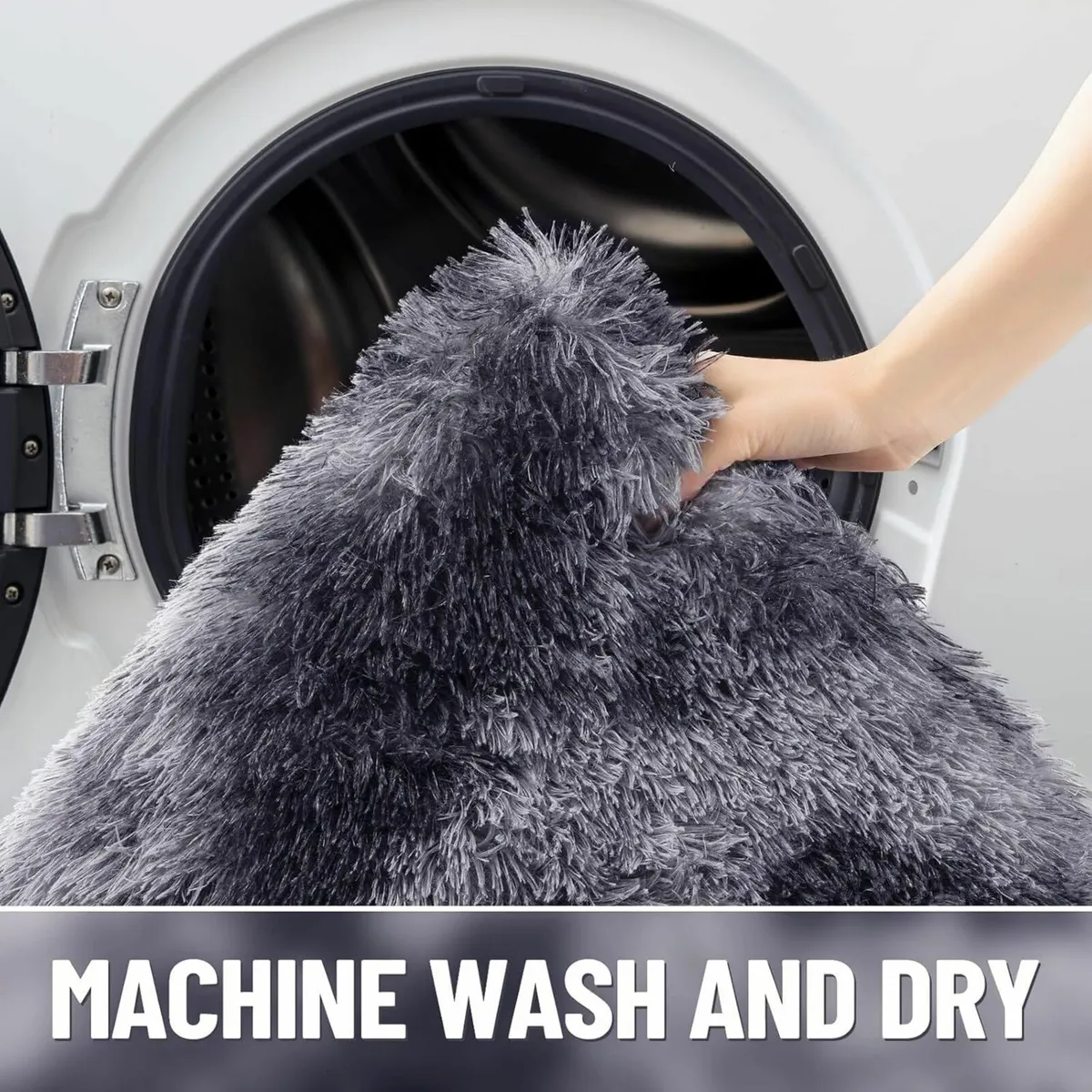 Living Room Rugs 140x200cm  Bedroom Soft Fluffy - Image 4