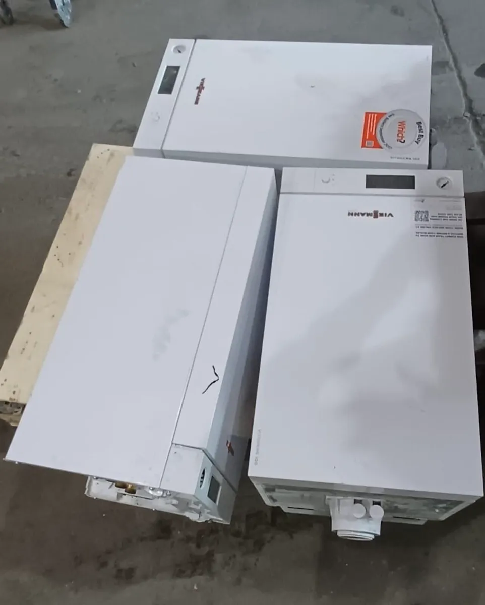 Viessmann condensing gas boiler. - Image 1