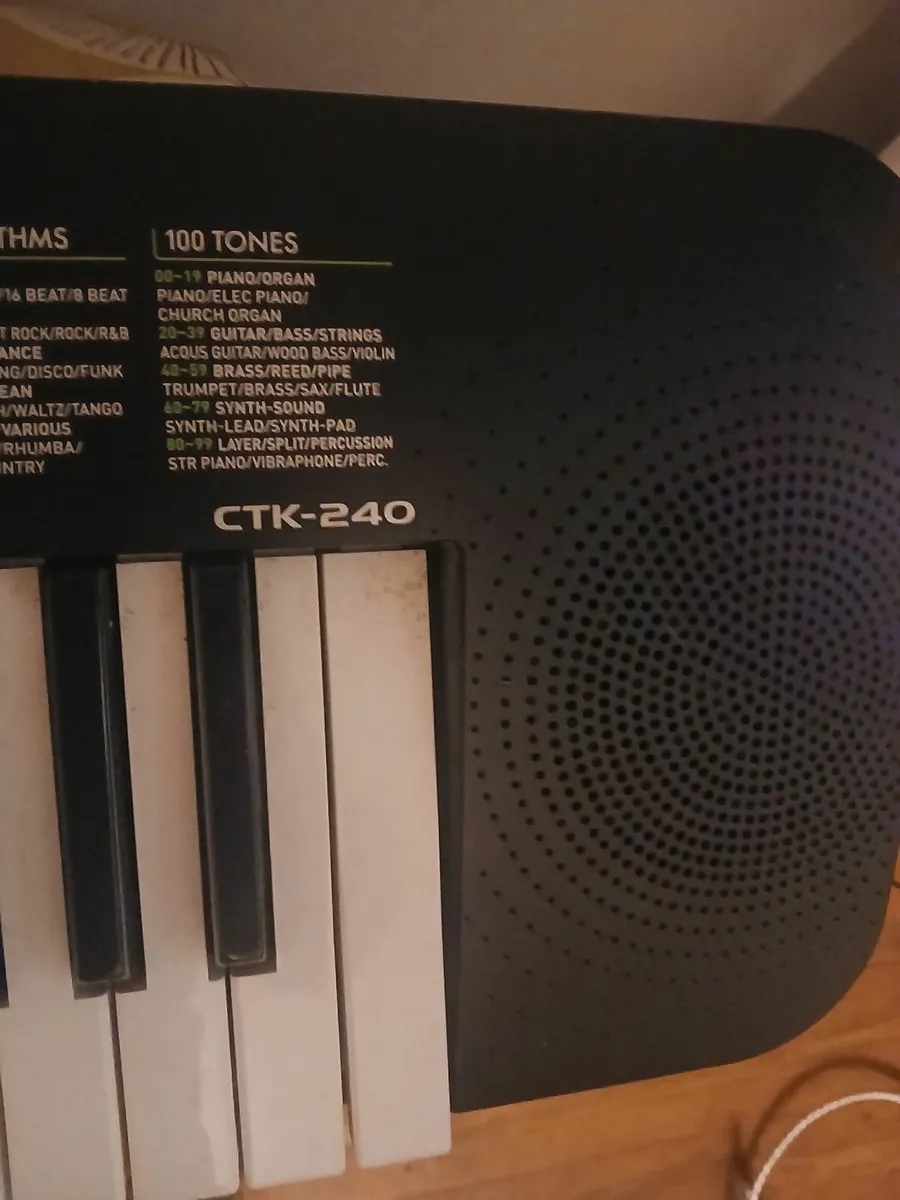 Casio CTK 240 keyboard - Image 1